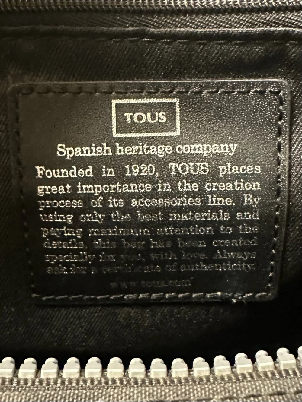 TOUS Kaos Baby / All Purpose Shoulder Bag in Anthracite-Black - Picture 9 of 11